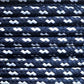 Fleck - Double - Navy with White halter - 6mm - Cams Cords