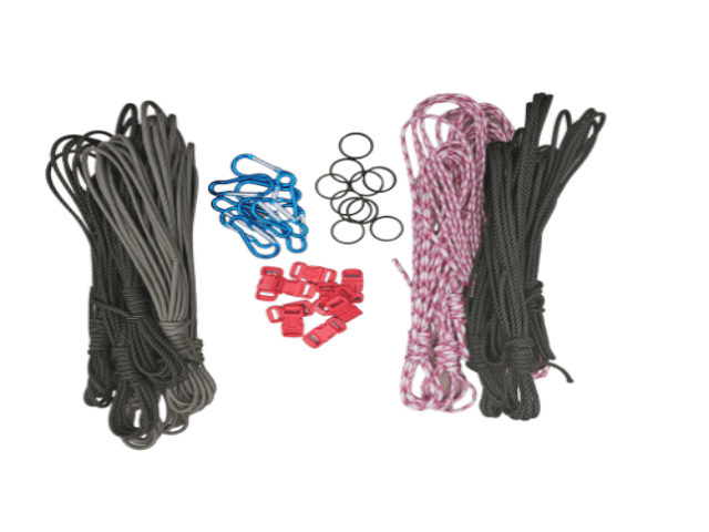 Group Paracord Kit 10 Pack Bracelets & Keychains - Cams Cords