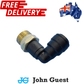 JOHN GUEST 1/2 Inch Brass Male Adapter with 12mm Plastic Elbow - Free Delivery - Cams Cords