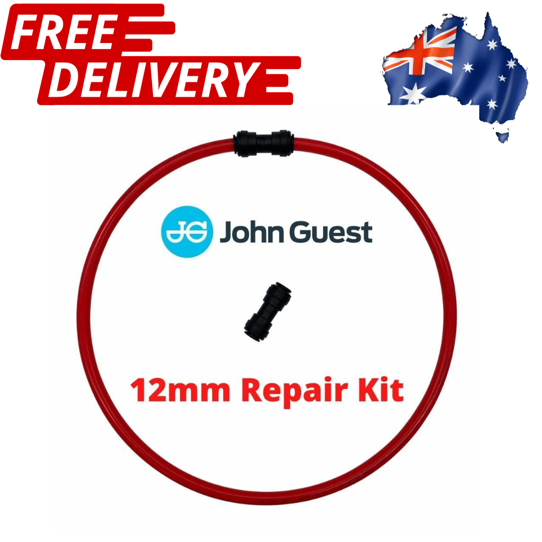 JOHN GUEST 12mm Red Tube Cold Water Pipe Repair Kit - Free Delivery - Cams Cords
