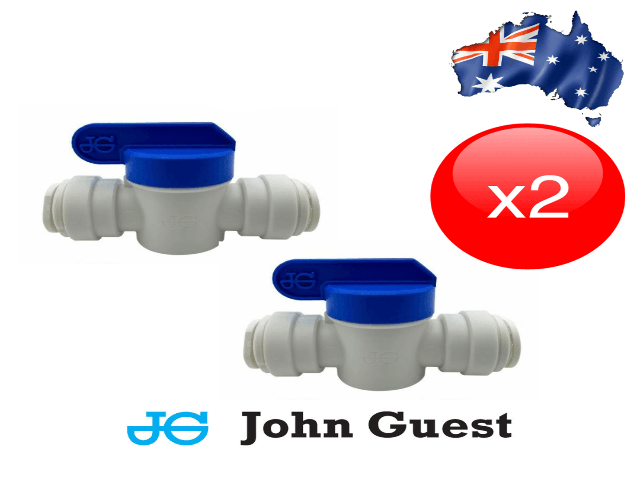 JOHN GUEST 12mm Shut Off Valve Two Pack - Free Delivery - Cams Cords