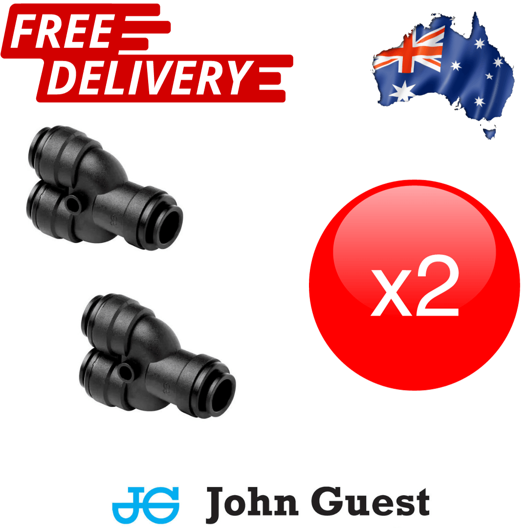 John Guest Speed Fit 12mm Equal Divider Twin Pack with FREE Delivery - Cams Cords