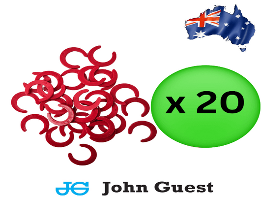 John Guest Speed Fit Locking Clip 12mm - 20 Pack - FREE Delivery - Cams Cords