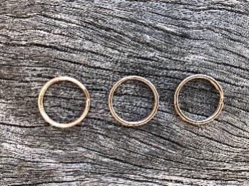 Key Rings / Split Rings - Rose Gold 20mm - Cams Cords