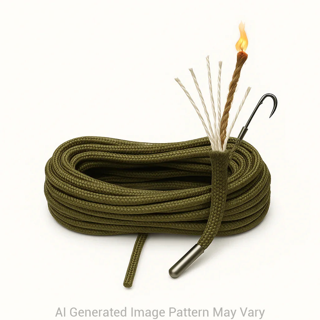 Fish n Fire Multi Camo Survival  550 Paracord Shoelaces
