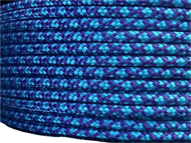 Lattice- Aqua-Purple halter - 8mm - Cams Cords