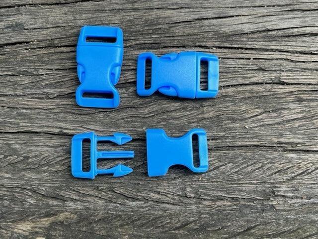 Light Blue Buckles - 15mm - Cams Cords