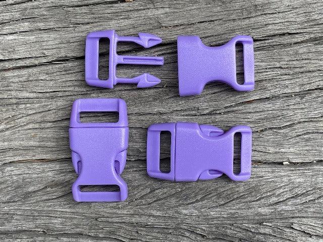 Light Purple Buckles - 15mm - Cams Cords