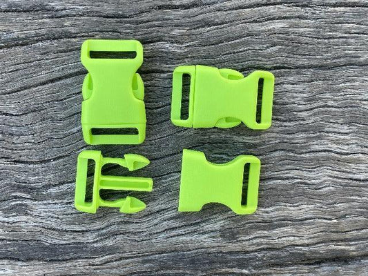 Lime Buckles - 20mm - Cams Cords