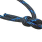 Marine Rope - Black with Blue Flecks - 12mm - Cams Cords