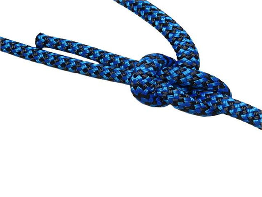 Marine Rope - Blue-Black zig zag - 12m* - Cams Cords