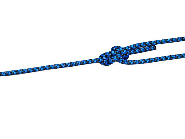Marine Rope - Blue-Black zig zag - 6mm* - Cams Cords