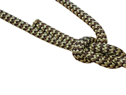 Marine Rope - Dark Brown/Beige zigzag 12mm* - Cams Cords