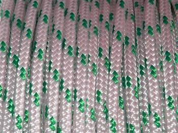 Marine Rope - White with Green Flecks - 14mm* - Cams Cords