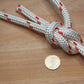 Marine Rope - White with Red Flecks - 14mm* - Cams Cords