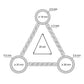 Martingale Collar kit - 20mm Chrome Plated D Ring - Cams Cords