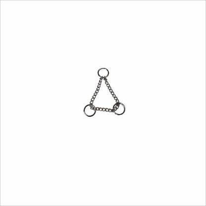 Martingale Collar kit - 20mm Chrome Plated D Ring - Cams Cords