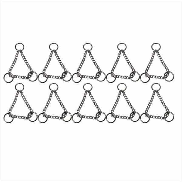 Martingale Collar kit - 20mm Chrome Plated D Ring - Cams Cords