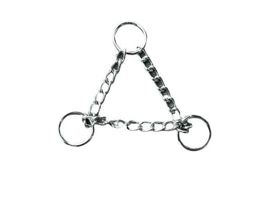 Martingale Collar kit - 20mm Chrome Plated O-Ring - Cams Cords