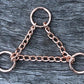 Martingale Collar kit - Rose Gold 20mm - Cams Cords