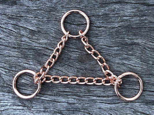 Martingale Collar kit - Rose Gold 20mm - Cams Cords