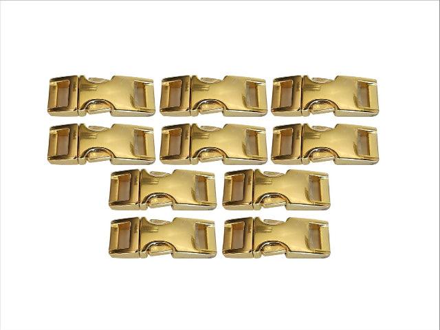 Metal Buckle - Gold 10mm - Cams Cords