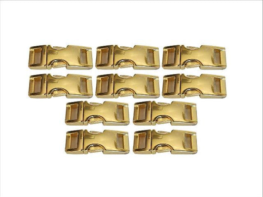 Metal Buckle - Gold 10mm - Cams Cords