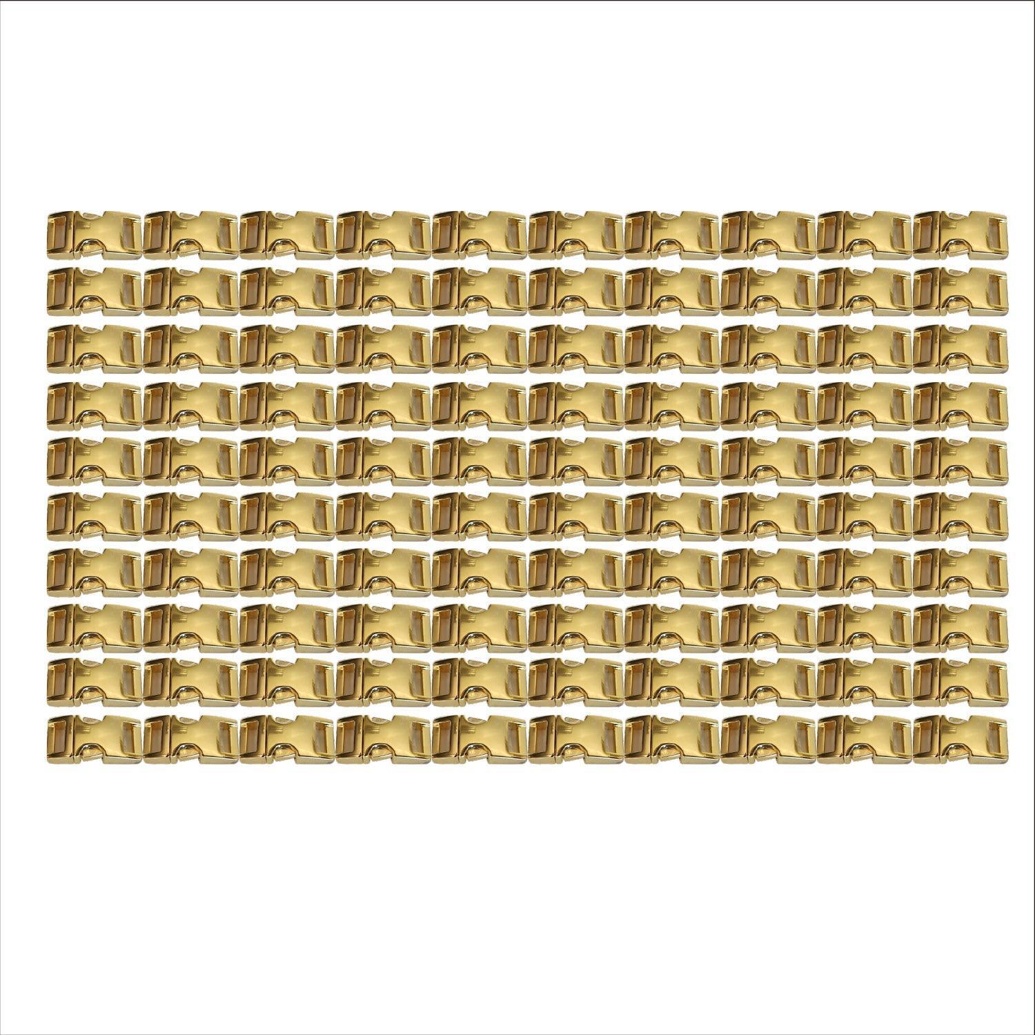 Metal Buckle - Gold 10mm - Cams Cords