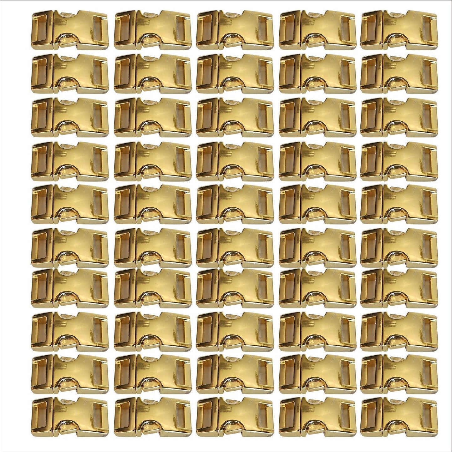 Metal Buckle - Gold 10mm - Cams Cords