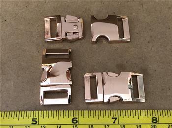 Metal Buckle - Rose Gold 15mm - Cams Cords