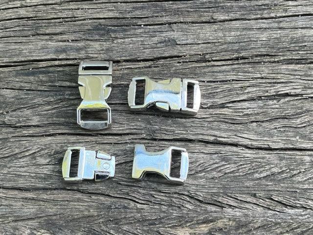 Metal Buckle - Silver 12mm - Cams Cords