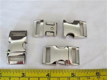Metal Buckle - Silver 15mm - Cams Cords