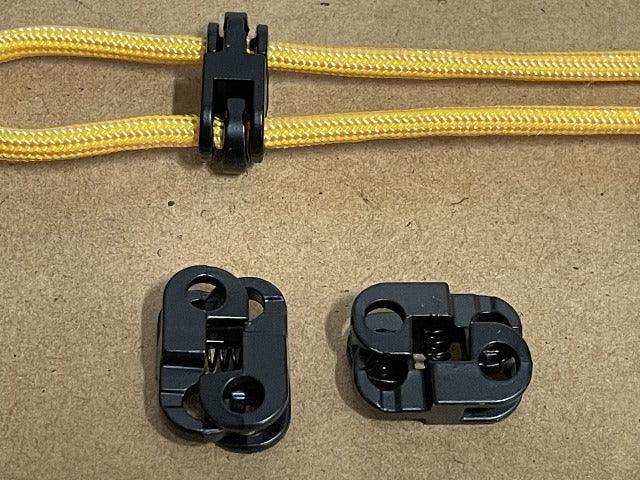 Metal cord stopper - Black - Cams Cords