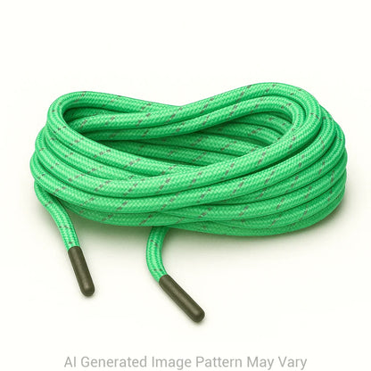 Mint  550 Paracord Reflective Shoelaces