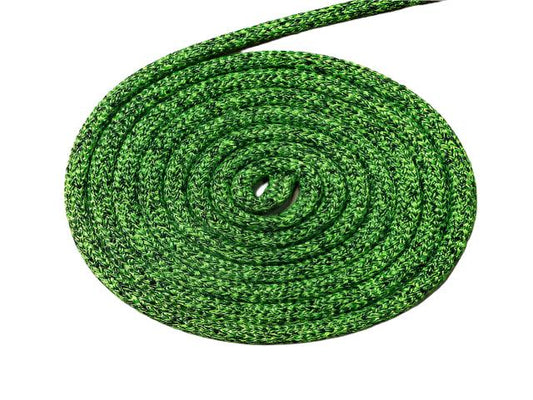 Mottled Lime-Black halter - 6mm - Cams Cords
