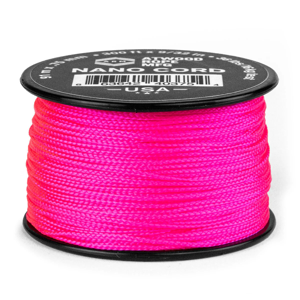 Atwood Nano Cord .75mm- Hot Pink *New*