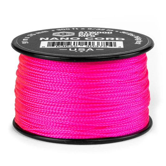Atwood Nano Cord .75mm- Hot Pink *New*