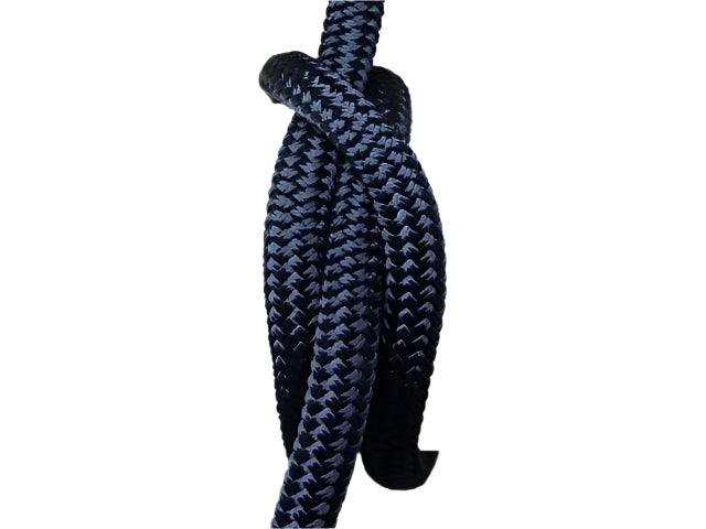 Navy Horse Rope Lead - 16mm - Cams Cords