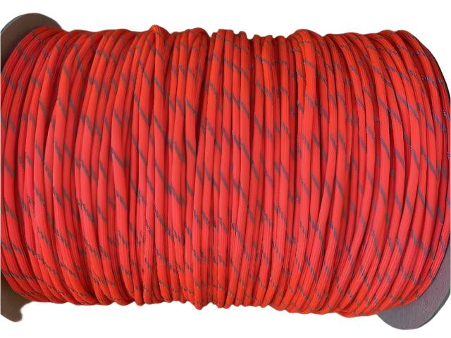 Neon Orange Reflective Paracord - Cams Cords