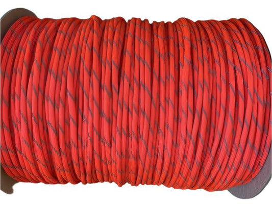 Neon Orange Reflective Paracord - Cams Cords