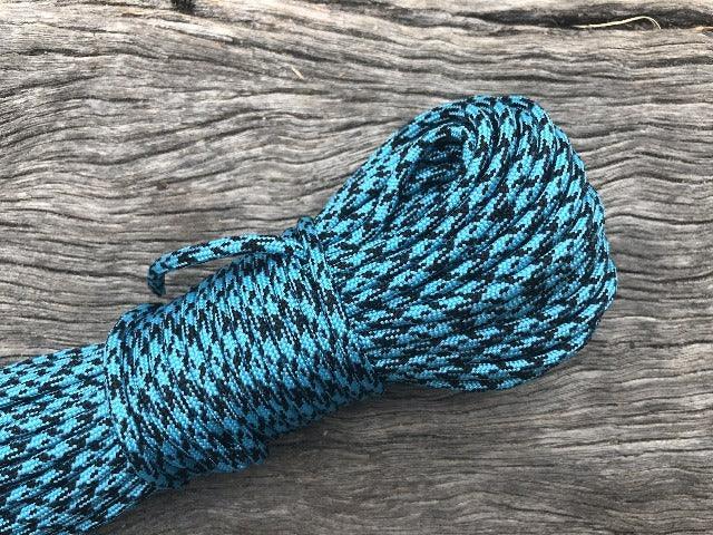 Neon Turquoise CAMO Paracord - Cams Cords