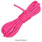Neon Pink  550 Paracord Reflective Shoelaces