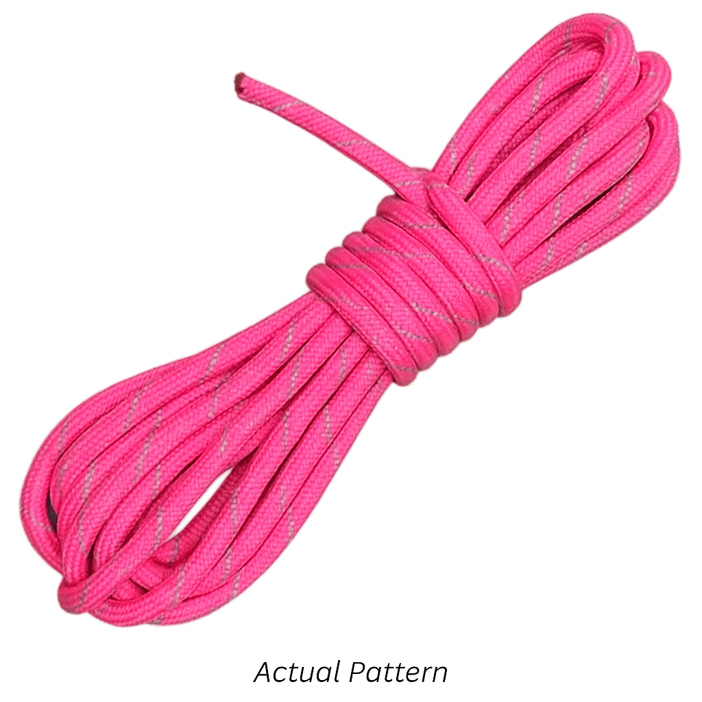 Neon Pink Reflective - Macrame 3mm *