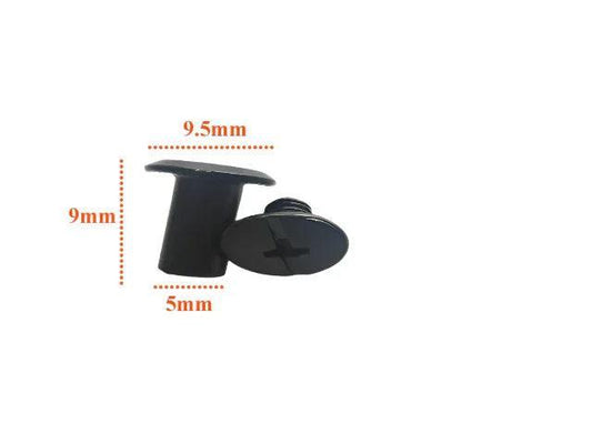 Chicago Screw - 8mm Black