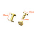 Chicago Screw - 10mm Brass