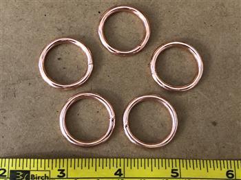 O Ring - 20mm x 3mm - Rose Gold - Cams Cords
