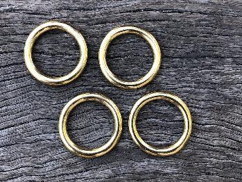 O Ring - Brass 30mm x 5mm - Cams Cords