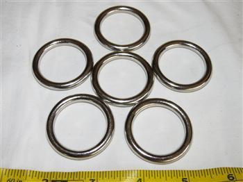 O Ring - Zinc Alloy 30mm x 5mm- welded - Cams Cords
