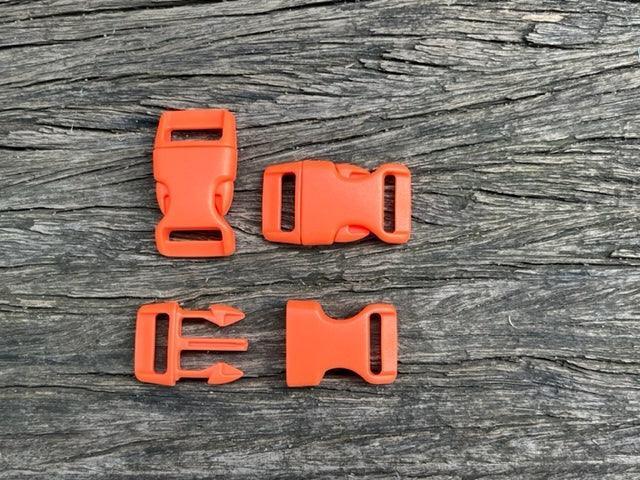Orange Buckles - 15mm - Cams Cords