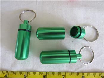 Pill Box - Green - Cams Cords